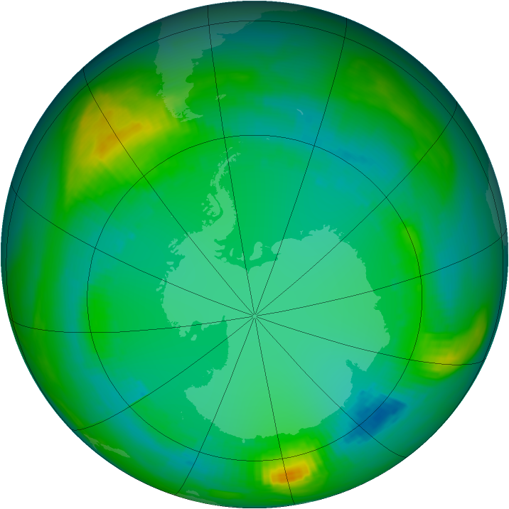 Ozone Map 1979-07-29